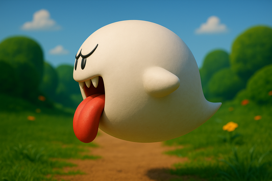 👻 Boo-Inspired 3D Model — Mischief in Every Polygon